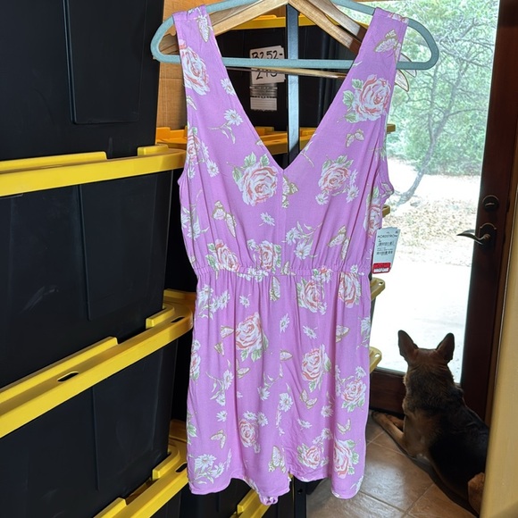 NWT BP. Woven Sleeveless V-Neck Romper Size Small - Picture 7 of 10